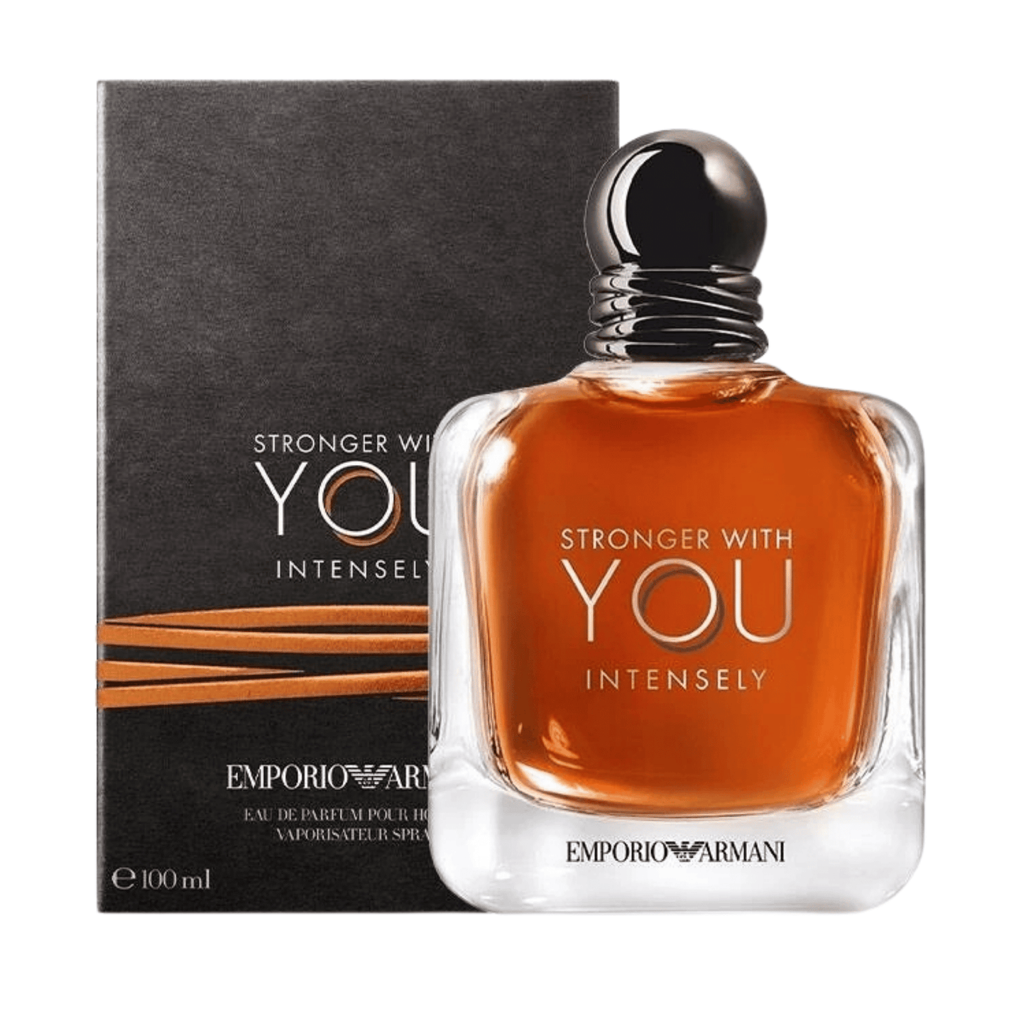 Intense Eau de Parfum for Men – Warm Vanilla Amber & Smoky Wood 100ml